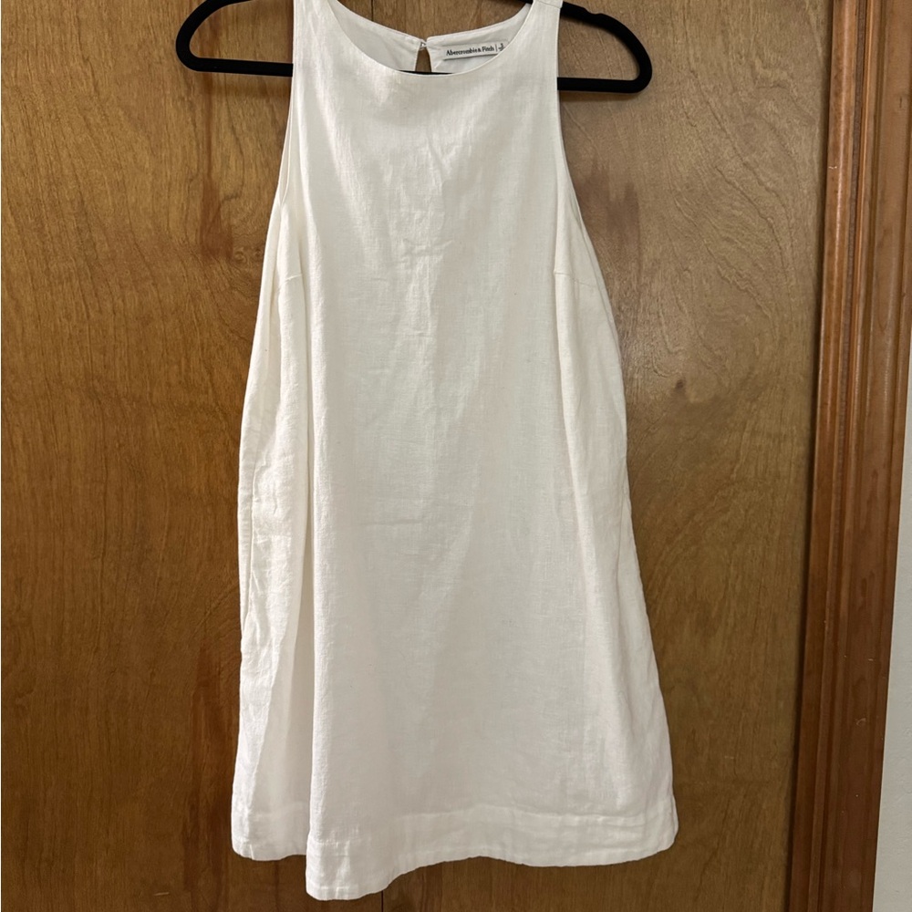 Abercrombie & Fitch White Mini Dress